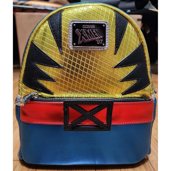 Loungefly X-Men \'97 Marvel Shine Wolverine Cosplay Mini Backpack w/ Wallet Mini main image 14